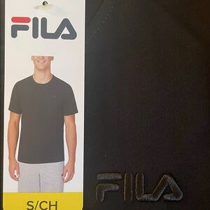 Fila Men's Black Tee